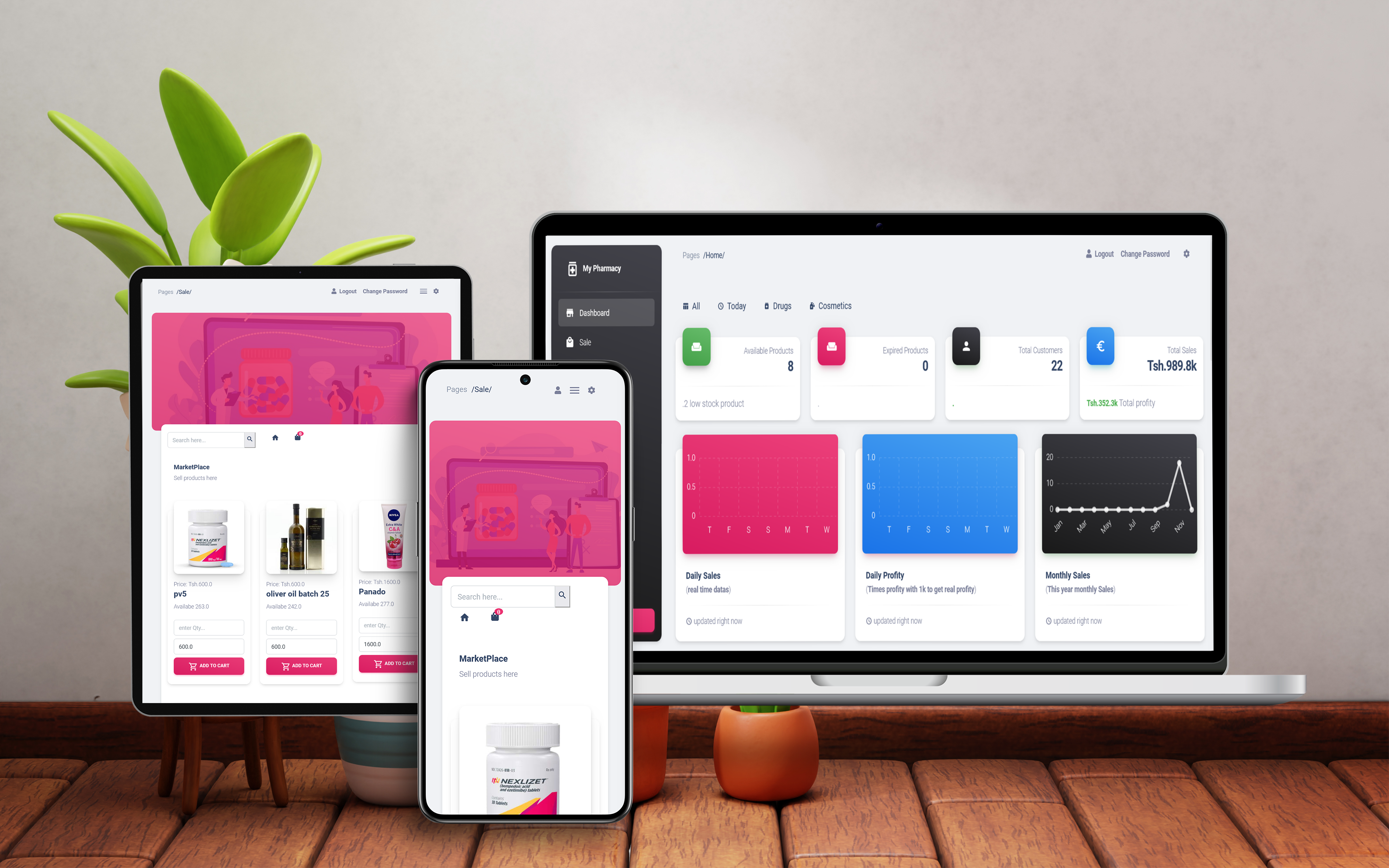 Laptop visualization